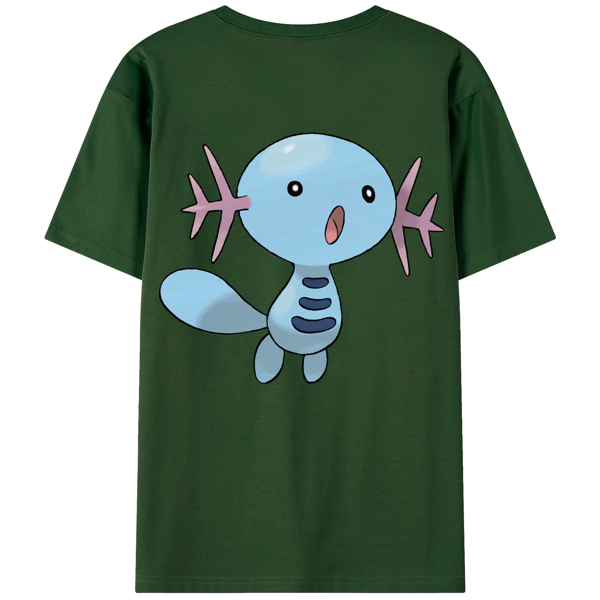 （画像用） ポケットモンスター Pokémon 綿100％半袖Tシャツ（背面プリント）